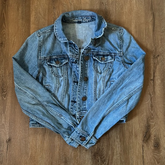 Women’s M, Jean Jacket, American Eagle - Picture 1 of 5